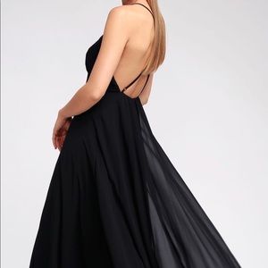 Black Formal Maxi Dress